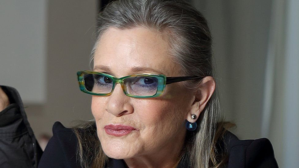 How did Carrie Fisher die